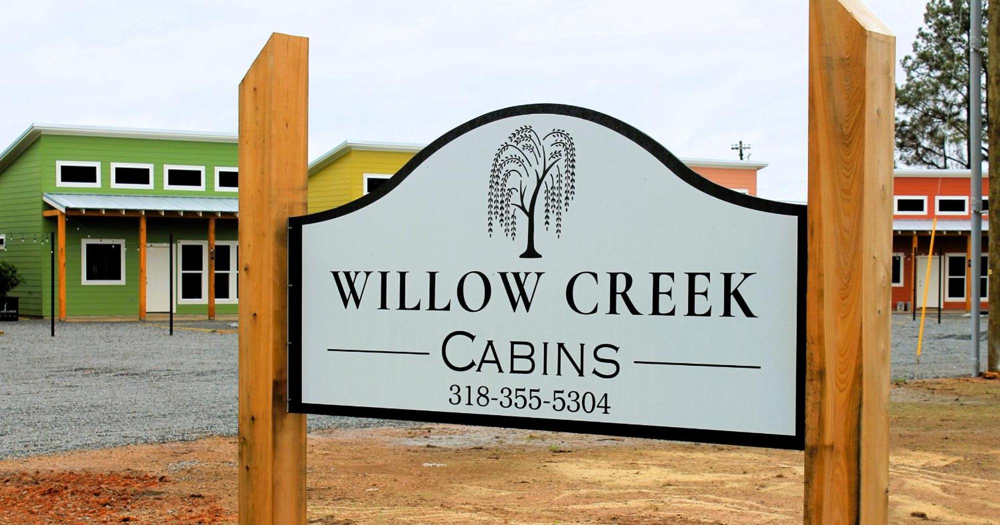 Willow Creek Cabins Unit 9 Sterlington Dış mekan fotoğraf